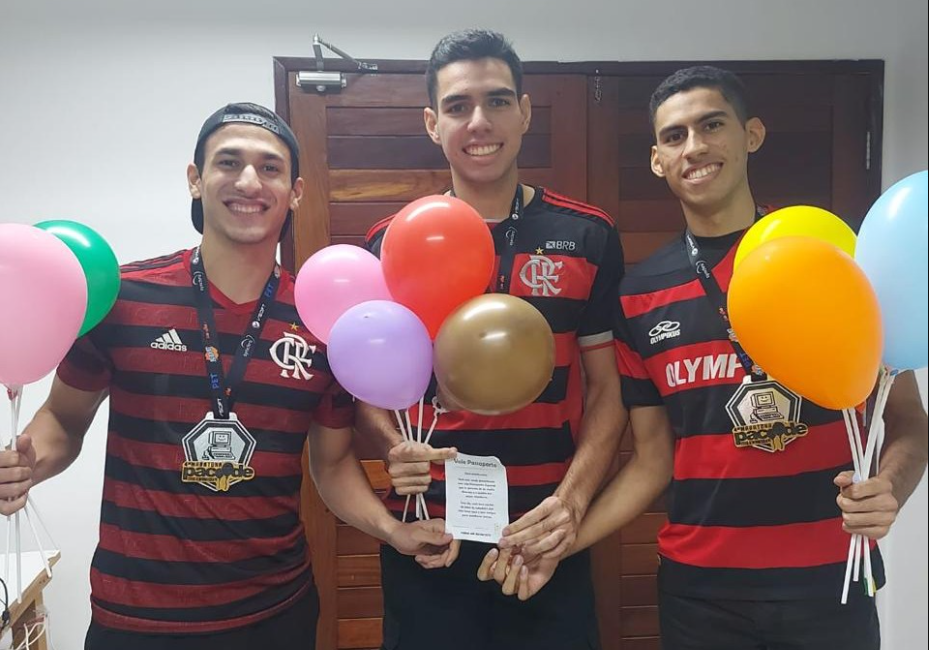 Time campeão da quarta Maratona Pacode